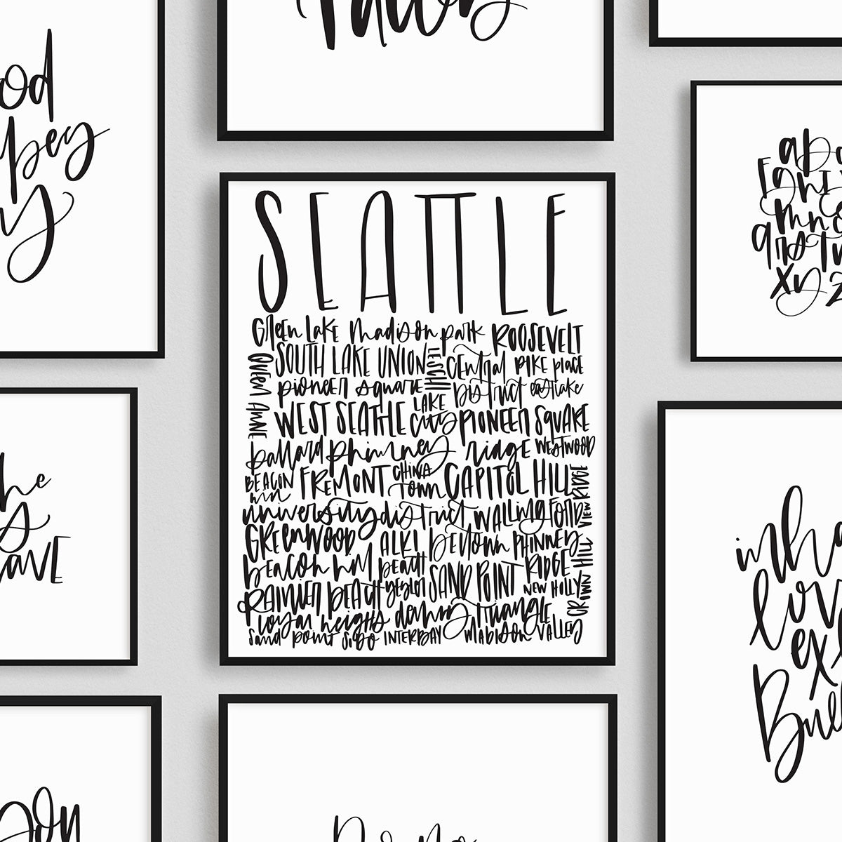 Handlettered Prints